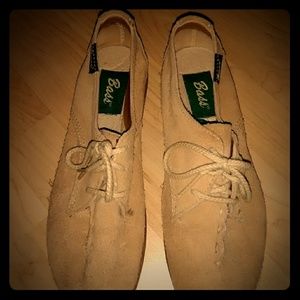 1980's Bass Suede Lace Up Casual Shoes